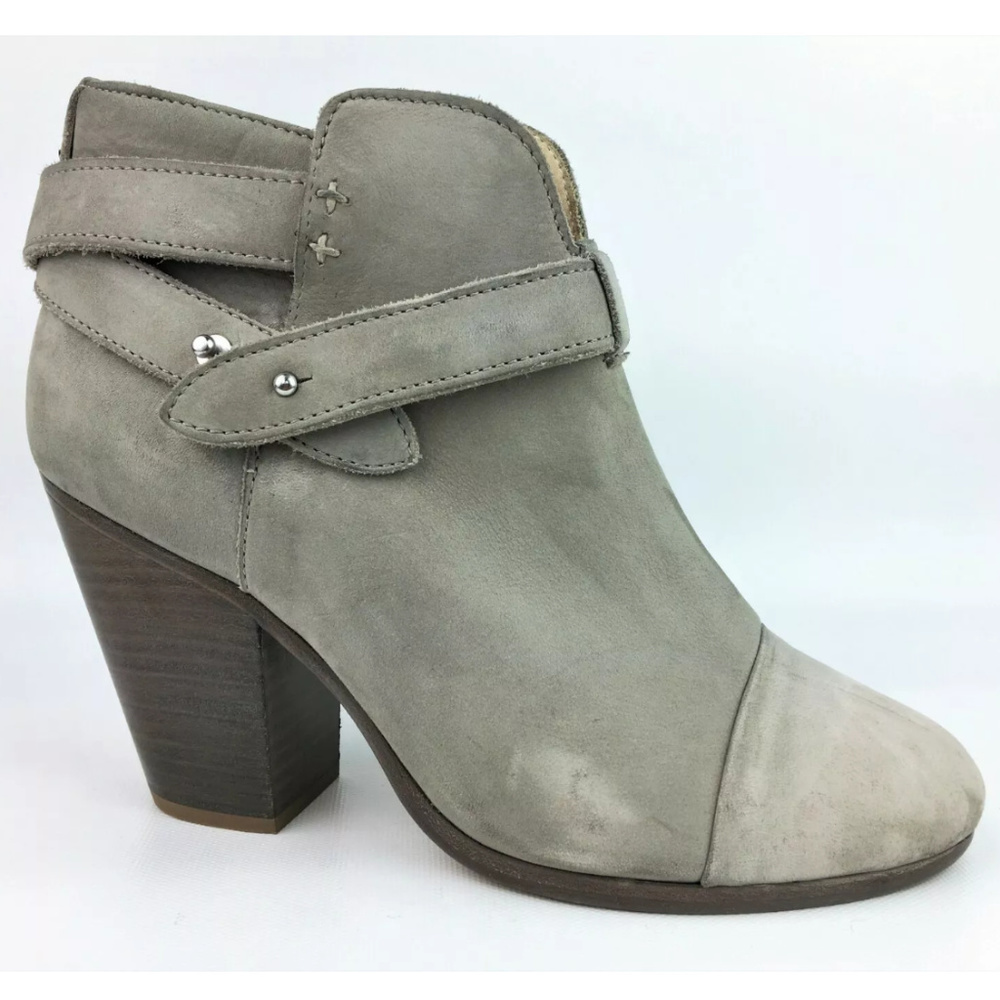 Rag & Bone Harrow Nubuck Ankle Heeled Boots